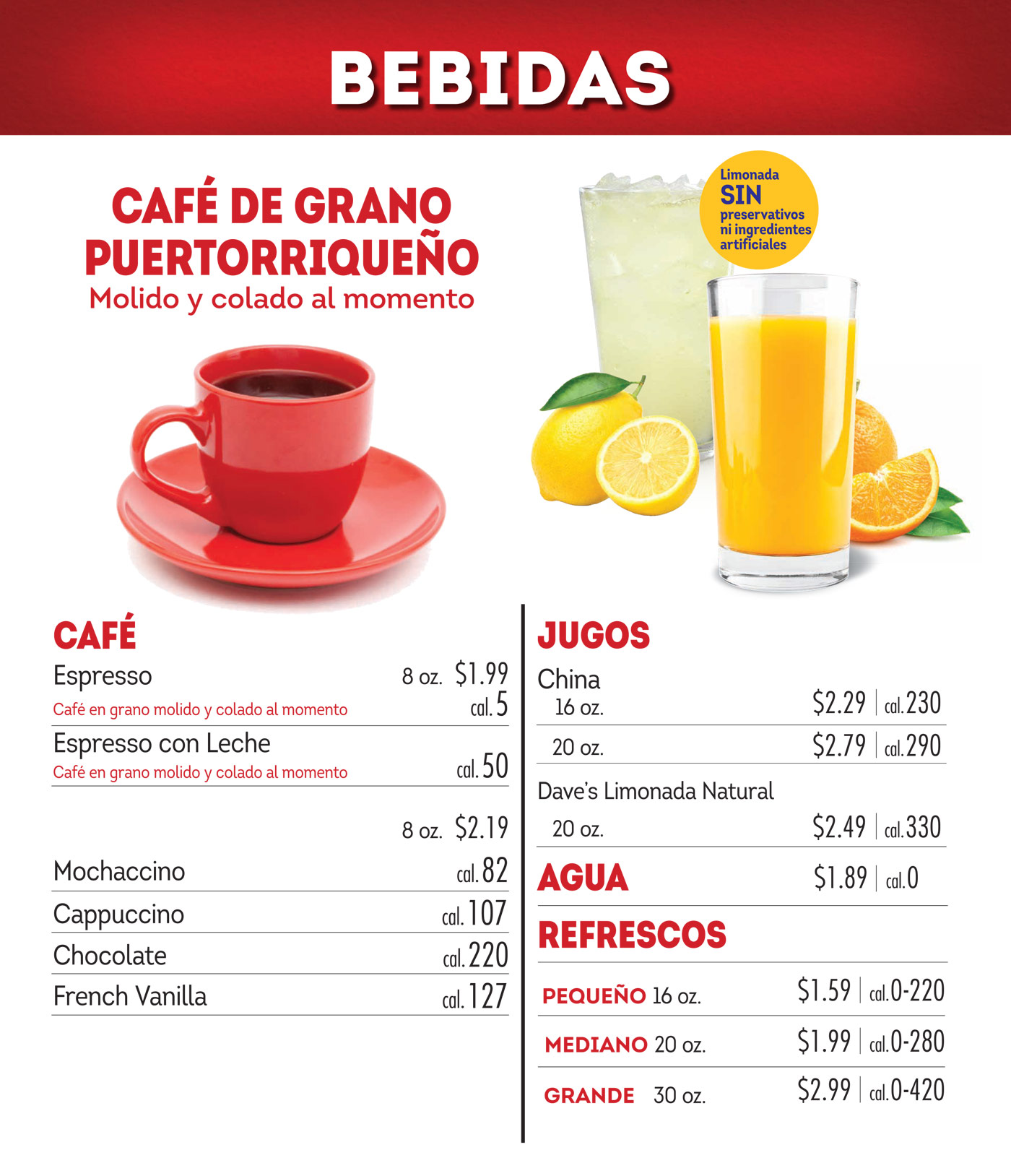 Desayuno - Wendy's Puerto Rico
